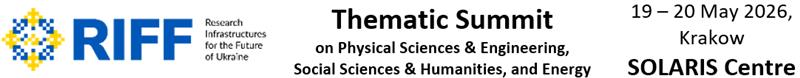 Thematic Summit on Physical Sciences & Engineering, Social Sciences & Humanities and Energy
